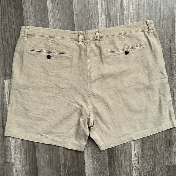 Men's Tan Shorts - Picture 2 of 4